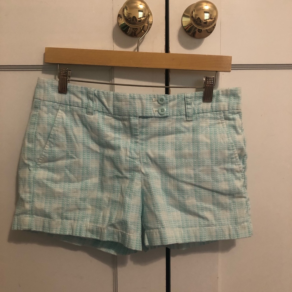 Vineyard Vines Gingham Whale Dayboat Shorts